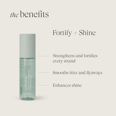 L’ANZA serum texture drop on hand showing lightweight, non-greasy finish benefit