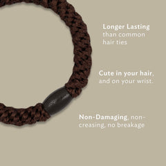 L. Erickson braided texture close-up showing durable weave and gentle grip benefit