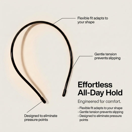 L. Erickson side profile displaying slim silhouette and comfortable all-day fit
