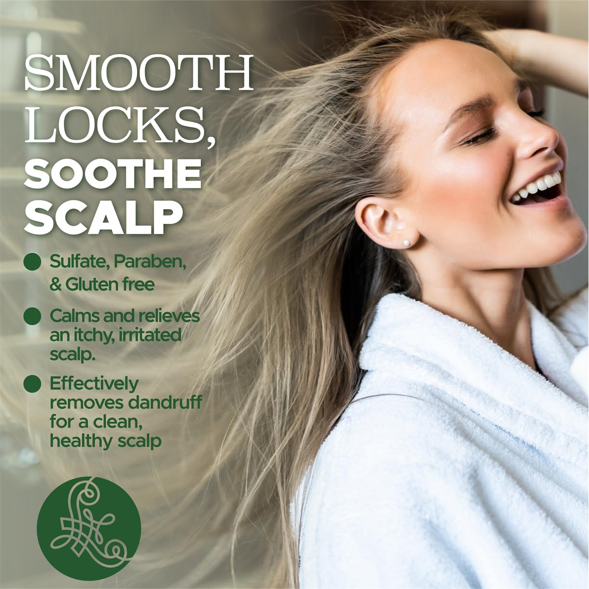 L LUSETA close-up pump dispensing product, ease of use benefit