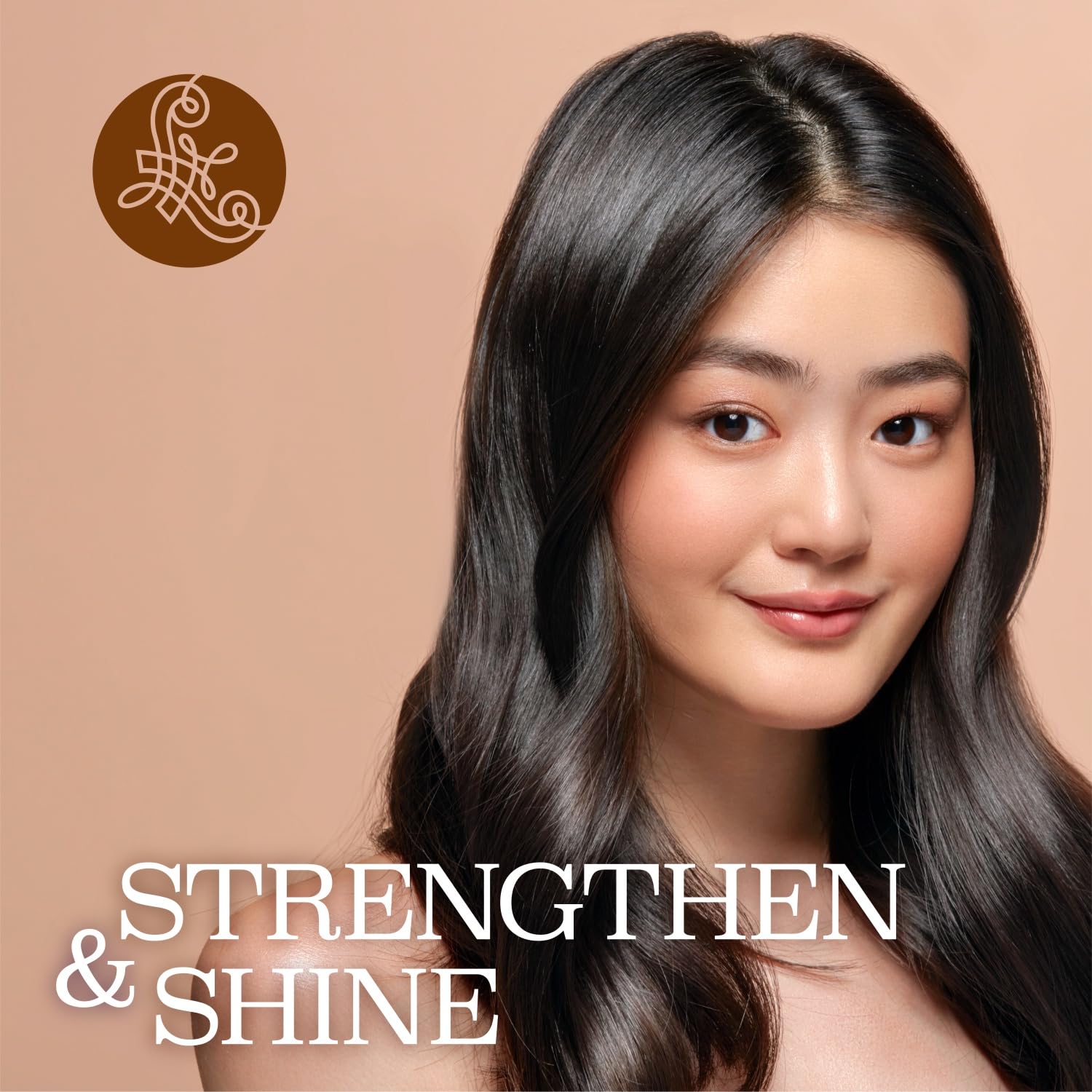 L LUSETA rice ferment filtrate ingredient close-up supporting hair resilience