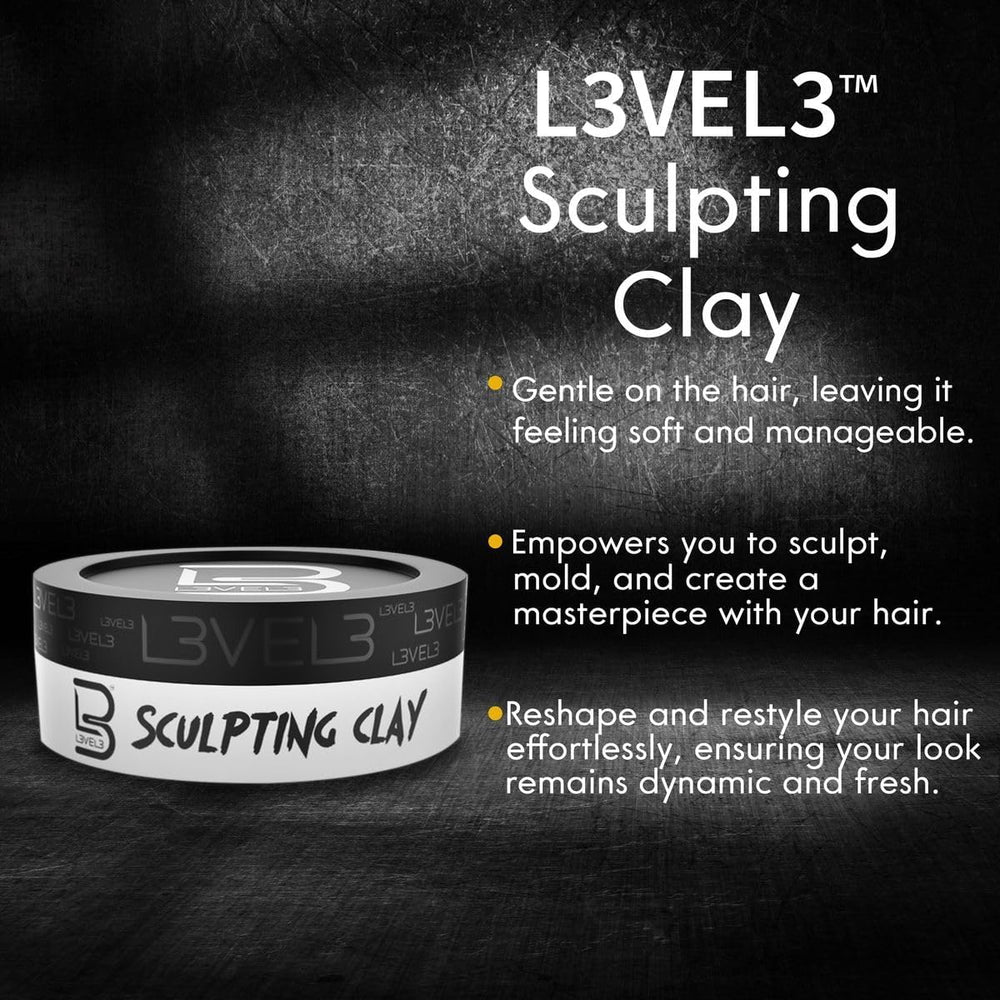 L3 clay on hands demonstrating smooth application benefit
