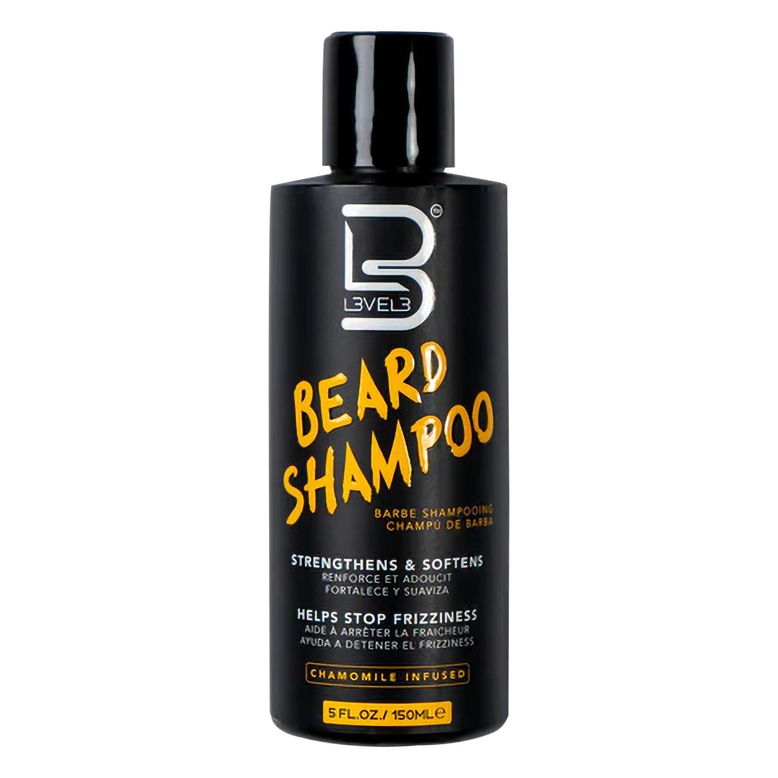 L3 bottle in hand for scale showing compact size and travel-friendly benefit