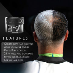 L3 gel on fingers demonstrating easy application and styling control