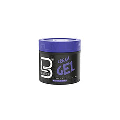 Close-up of L3 Level 3 Cream Gel label highlighting vitamins and product benefits