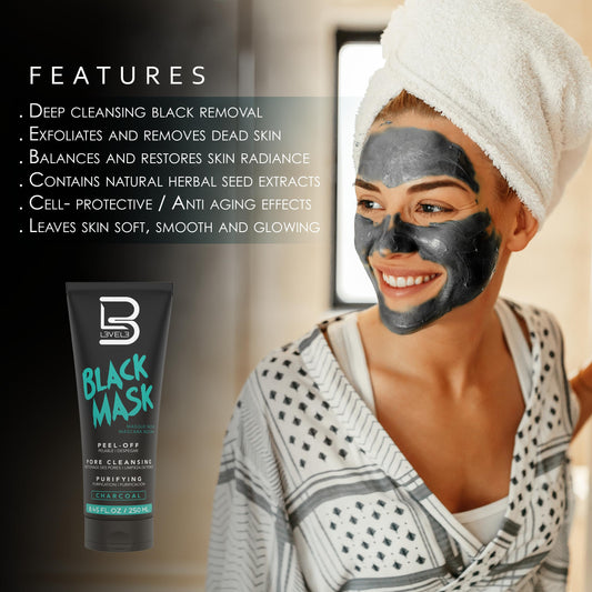 L3 Level 3 mask smooth gel texture close-up for effective removal
