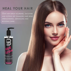 L3 serum texture on hand demonstrating lightweight slip and shine
