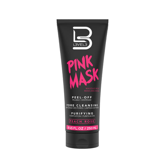 L3 level 3 mask front packaging showing colors and benefits