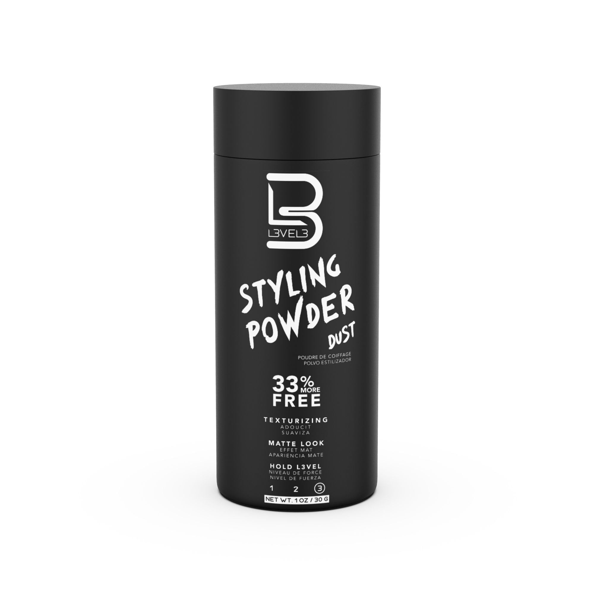 L3 on bathroom counter with styling tools showing everyday use and grooming benefit