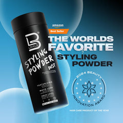 L3 open jar showing powder inside highlighting lightweight formula and even distribution