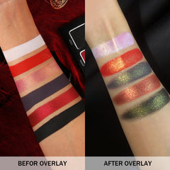 La Catrina palette used in witch cosplay eye look, dramatic long-wear benefit
