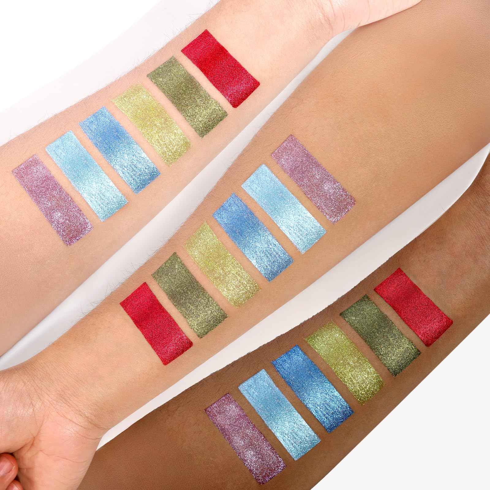 La Catrina lifestyle party look highlighting long wear and benefit: lasting nighttime shine