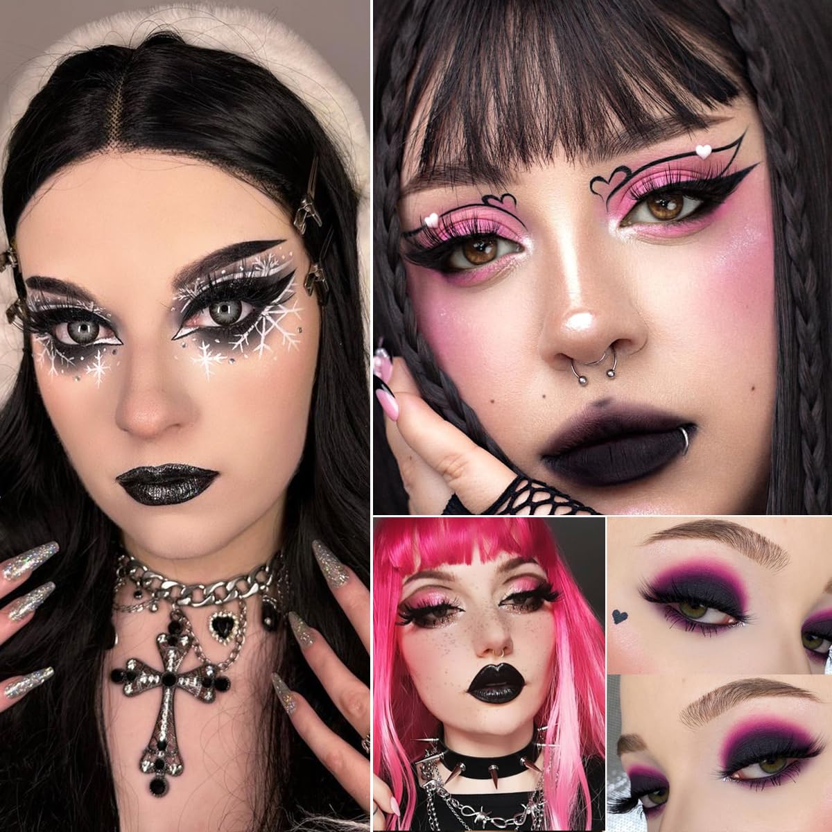 La Catrina in-use makeup scene for Valentine or Halloween costume inspiration