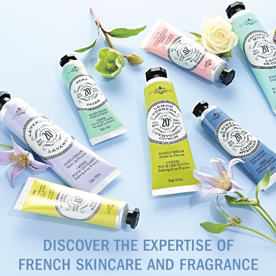 La Chatelaine tube inside a purse showing travel convenience benefit