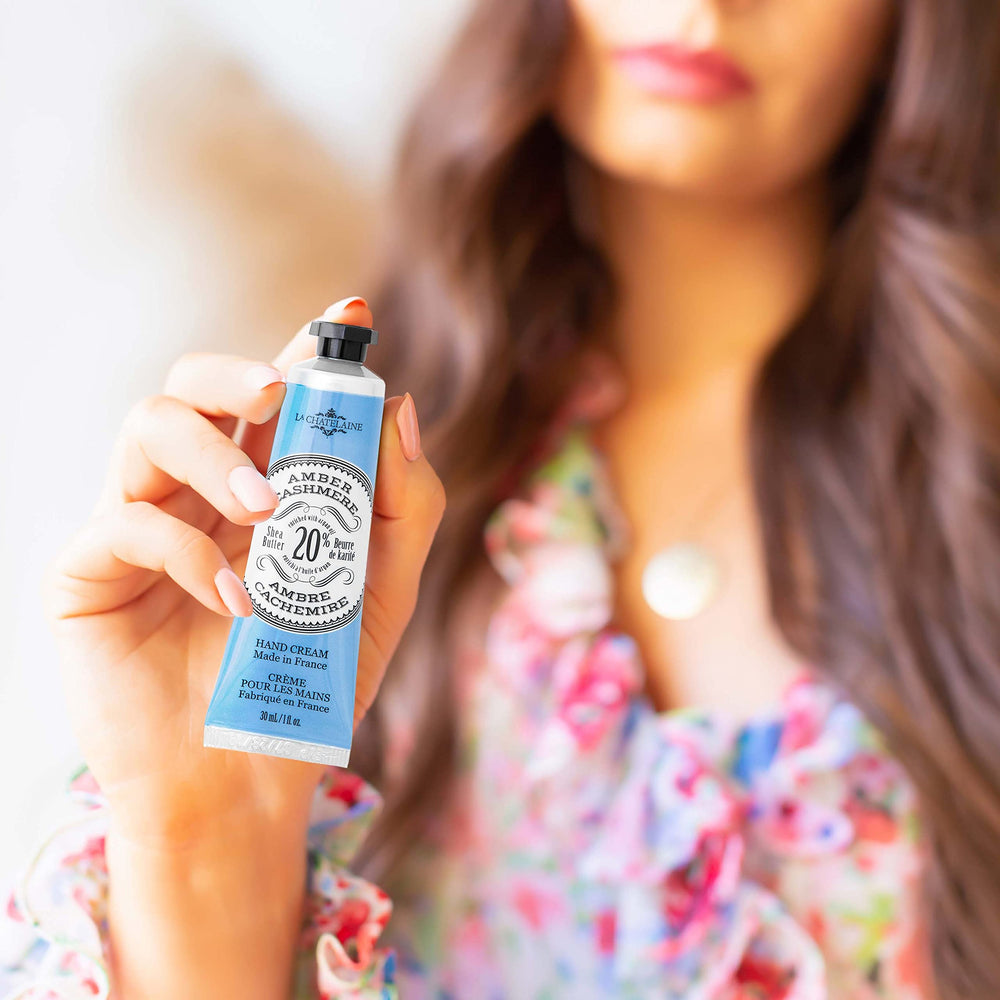 La Chatelaine stamp made in France emphasizing authentic quality benefit