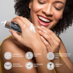 La Chatelaine embossed Made in France label emphasizing premium sourcing benefit