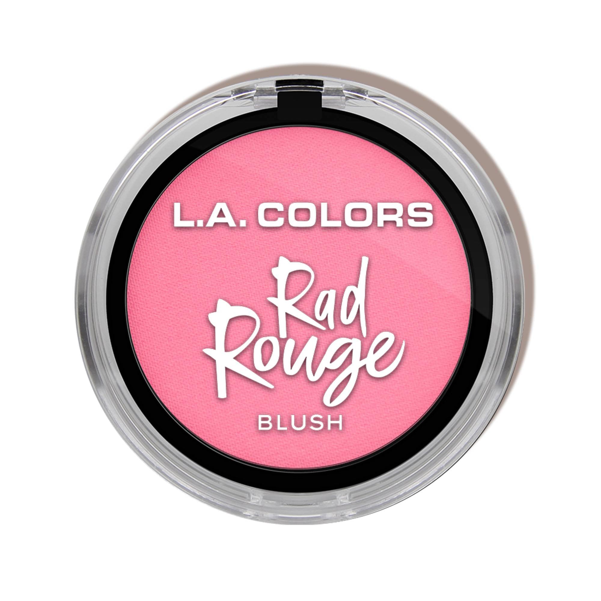 L.A. COLORS compact front view showing portable design and quick touch-up benefit