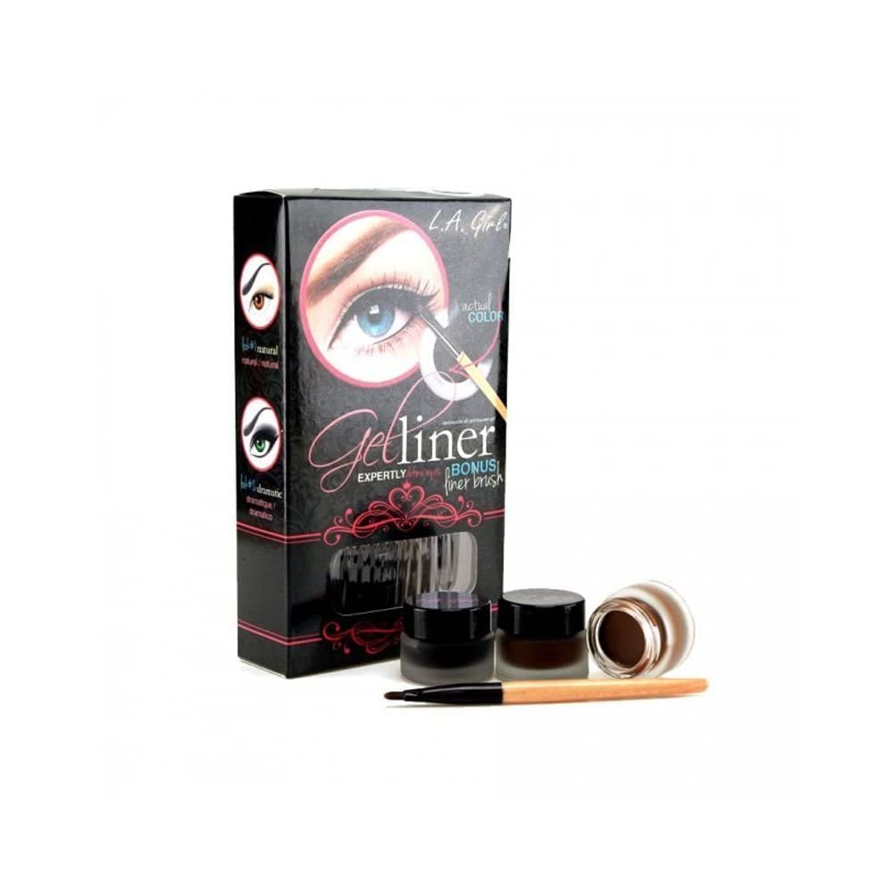 L.A. Girl gel liner professional fine brush detail for precise application benefit