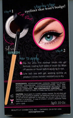 L.A. Girl gel liner creamy texture close-up highlighting smooth high-pigment formula