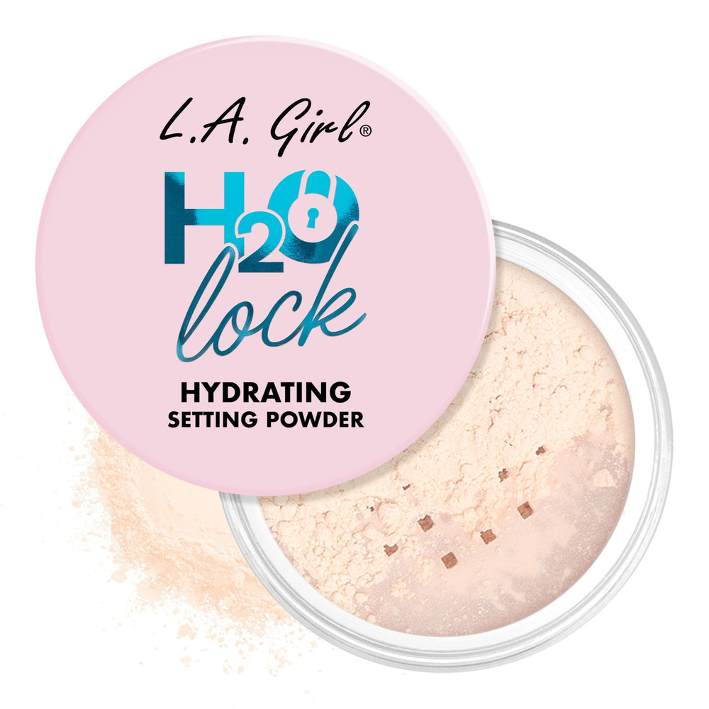 L.A. Girl front compact showing sleek design and travel benefit
