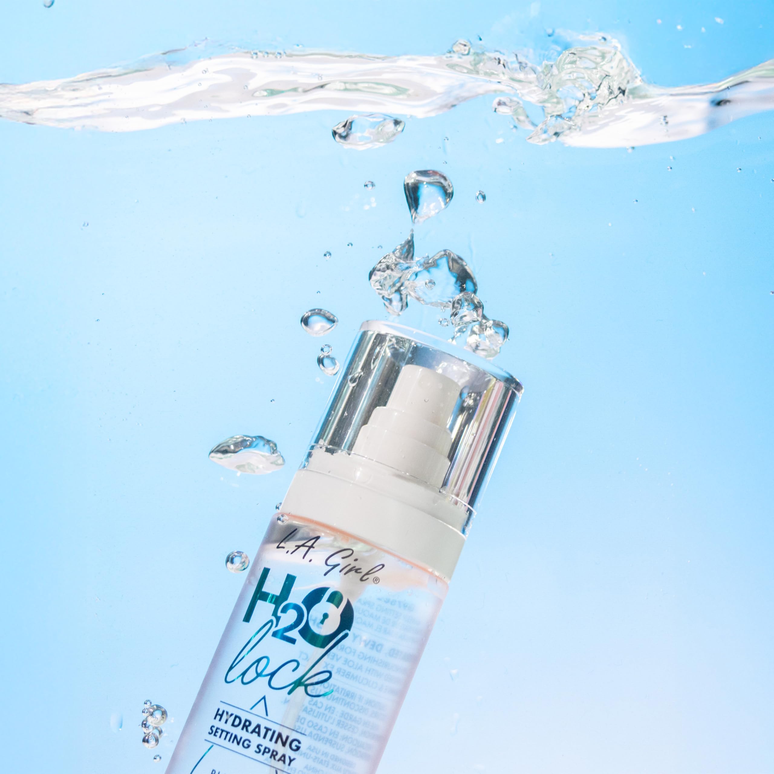 L.A. Girl aloe and cucumber close-up highlighting soothing benefits