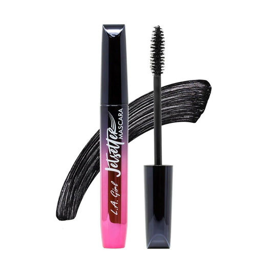 L.A. Girl jetsetter mascara front tube showing sleek packaging and travel-ready convenience