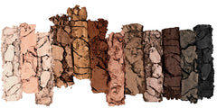 L.A. Girl The Nudist close-up of eyeshadow pans highlighting smooth, blendable textures and finishes