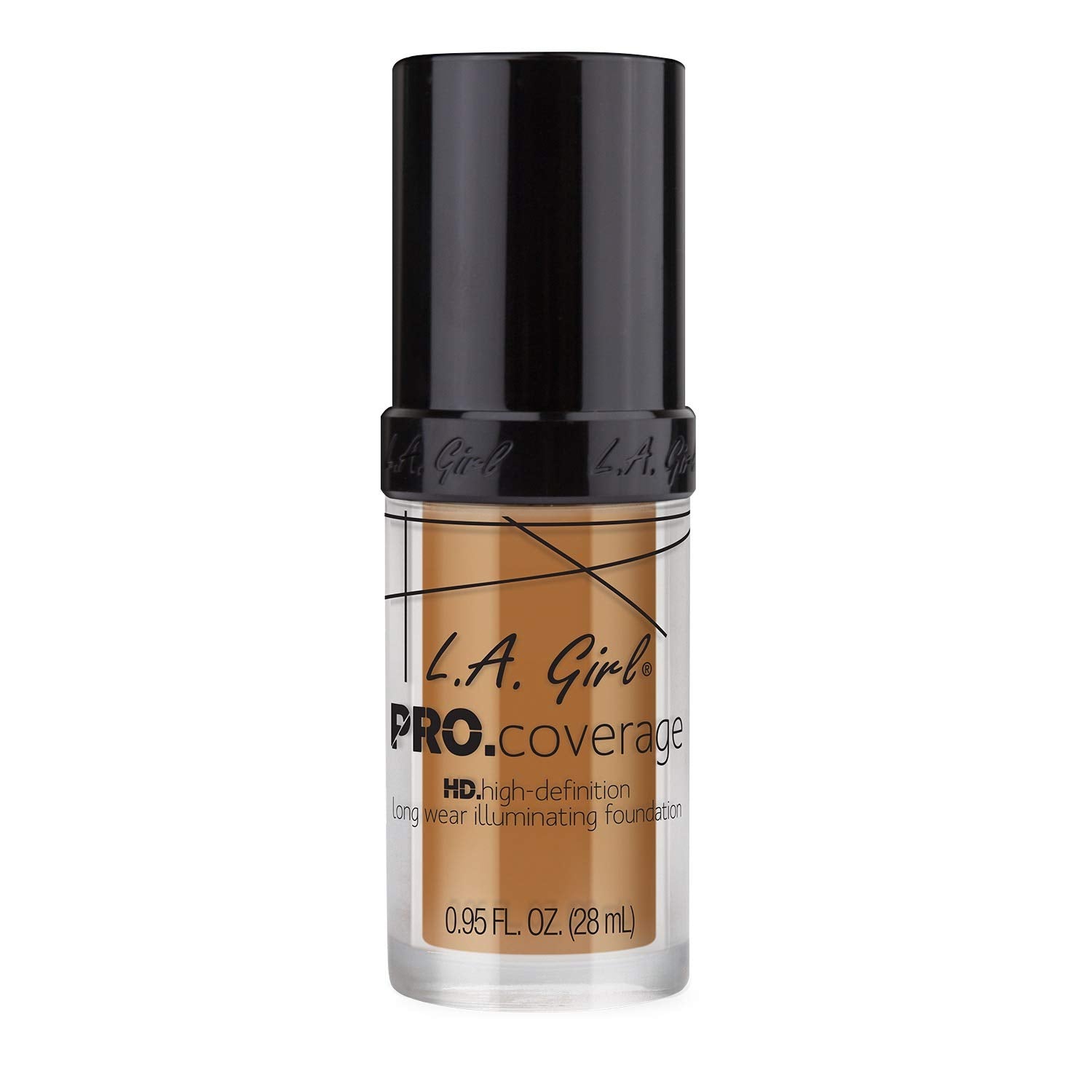 L.A. Girl texture swirl of foundation showing creamy, blendable consistency