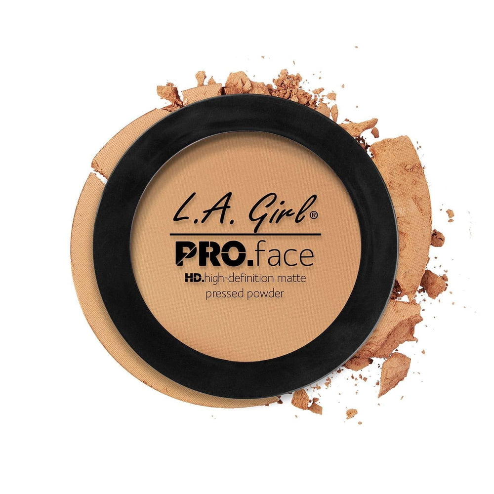 L.A. Girl front compact showing sleek packaging and easy travel benefit