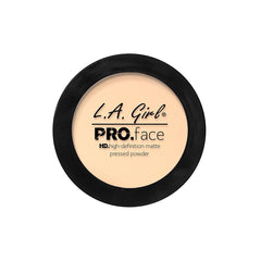 L.A. Girl swatch Medium Beige on skin showing warm peach undertone match