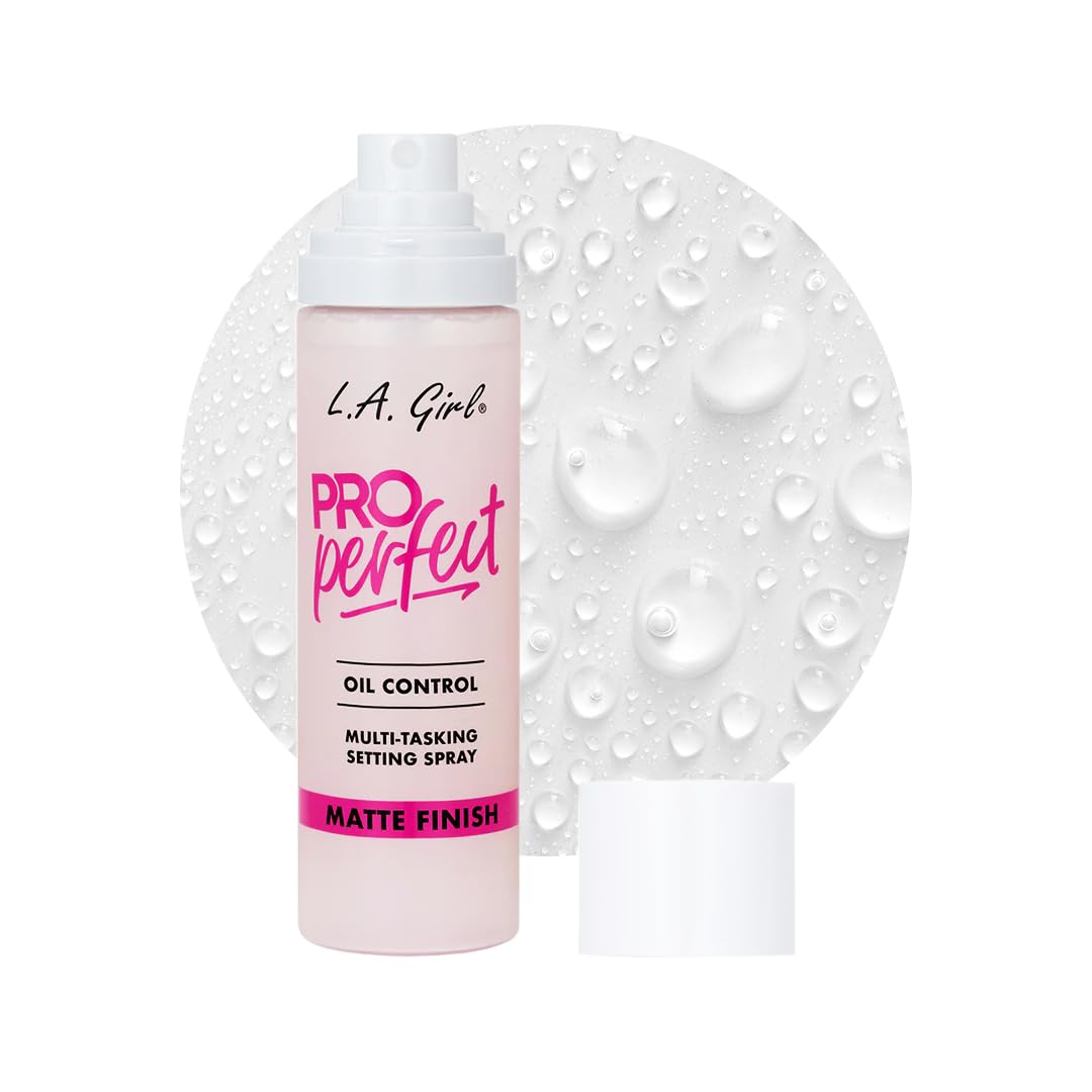 L.A. Girl bottle front packaging showing label and matte finish benefit