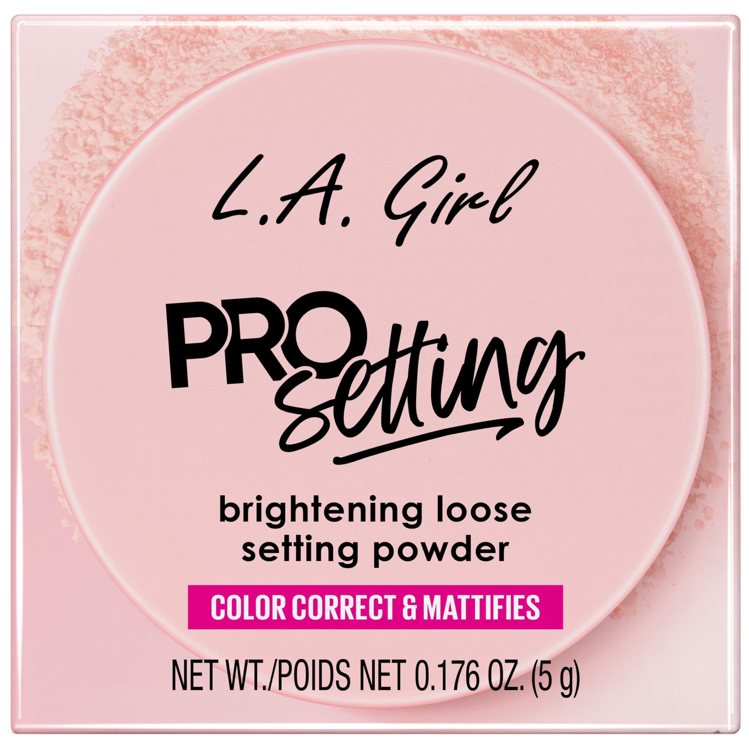 L.A. Girl puff applicator close-up demonstrating even application and flawless finish