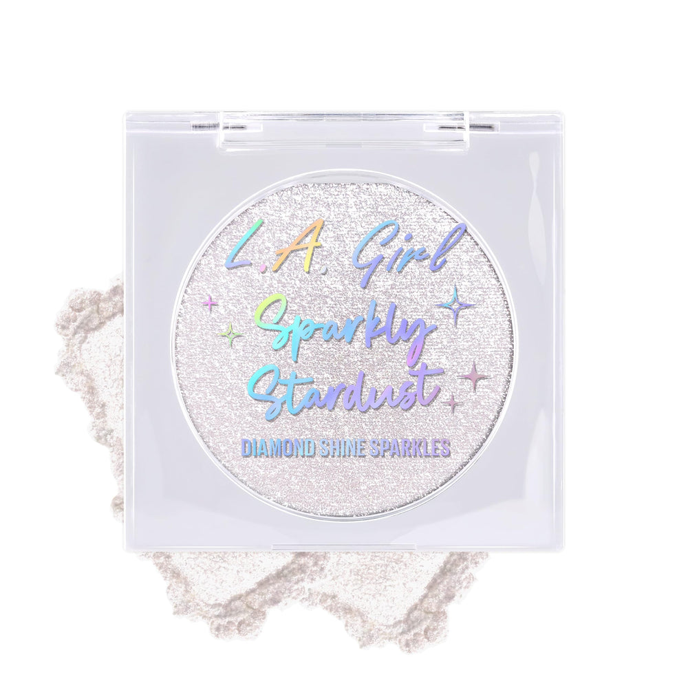 L.A. Girl front compact showing product packaging and instant sparkle