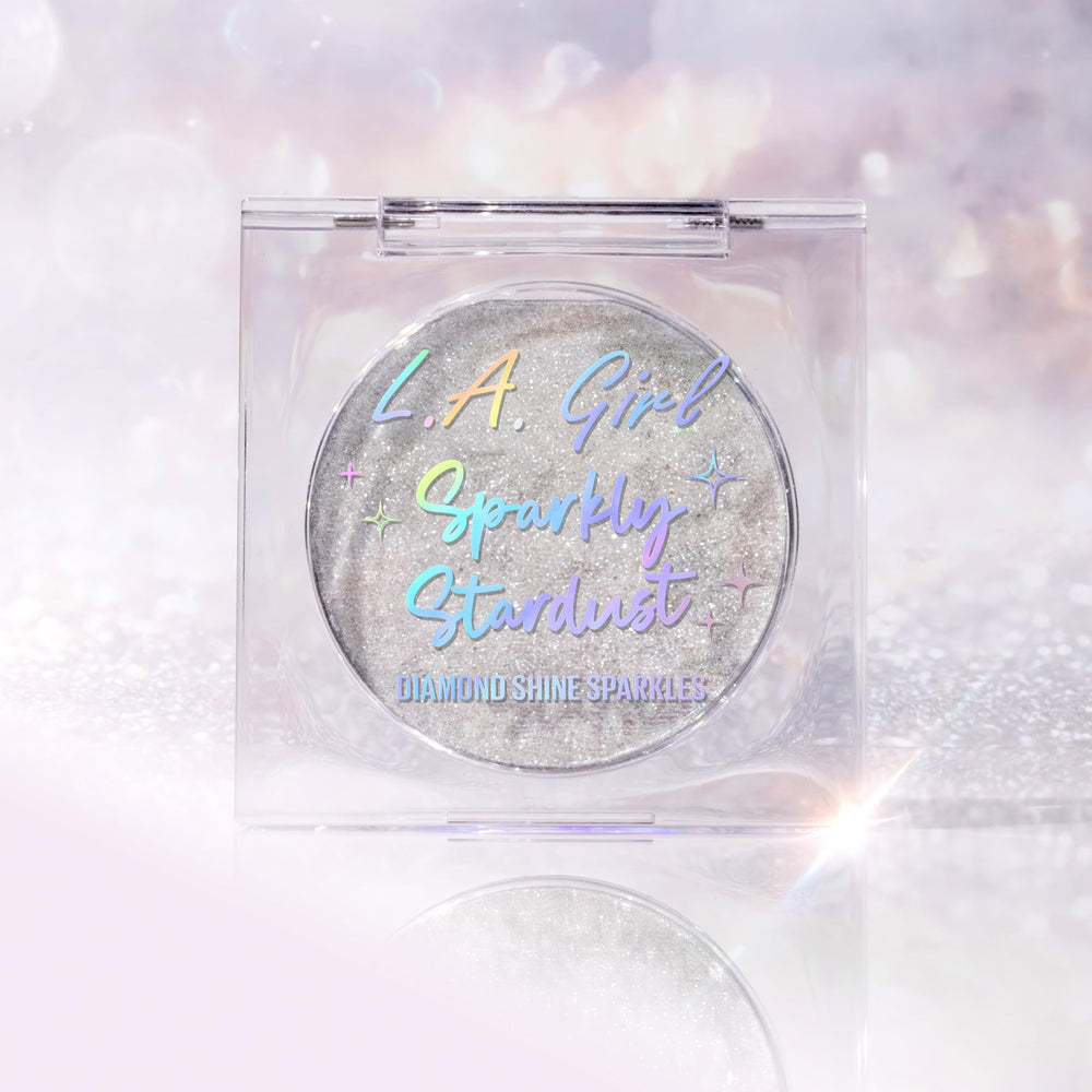 L.A. Girl on vanity styled shot showing wearable glow and lifestyle use