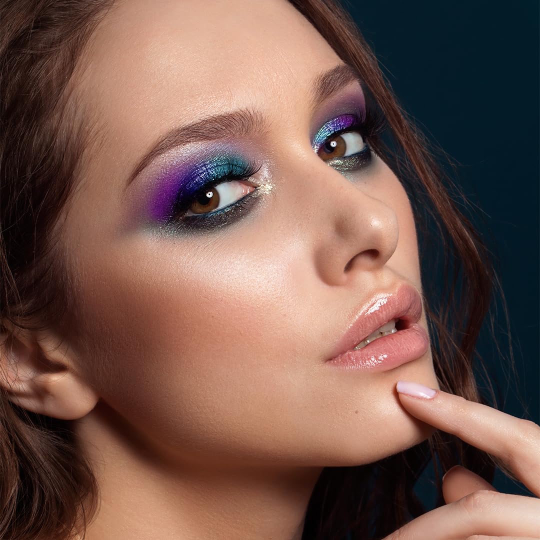 L.A. Girl Topaz swatch on arm showing color shift and high-impact payoff
