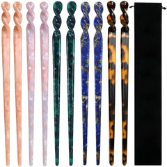 La Jolie Jasmin front set display showing 10 patterned sticks and elegant assortment benefit