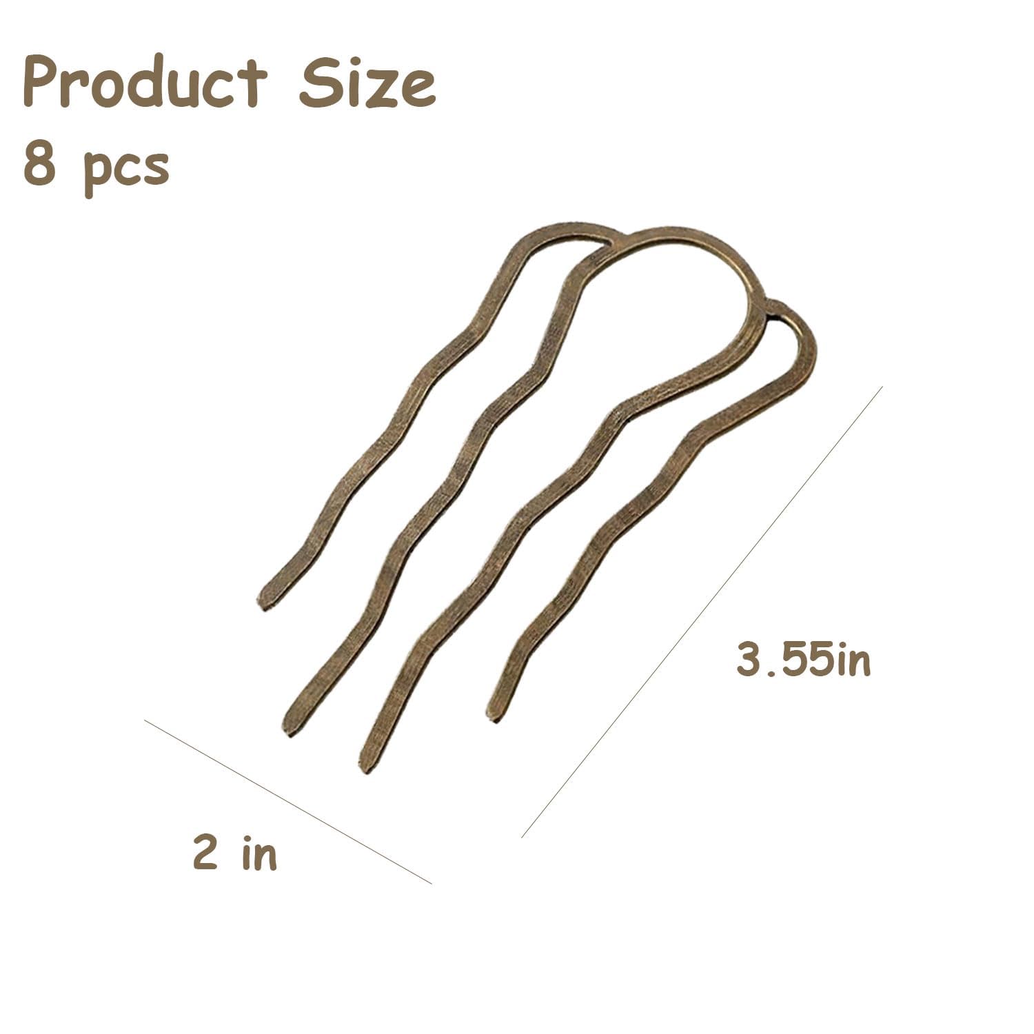 La Jolie Jasmin side comb next to ruler showing compact size and travel convenience