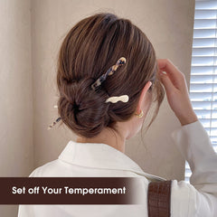 La Jolie Jasmin size comparison with ruler showing 6.9-inch length for versatile styling