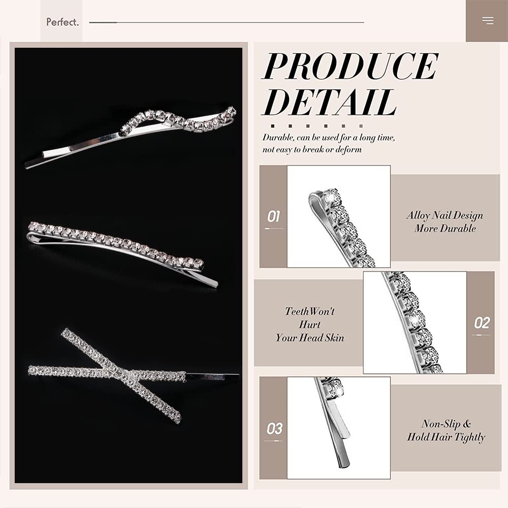 La Jolie Jasmin straight pin lineup displaying multiple pieces for styling