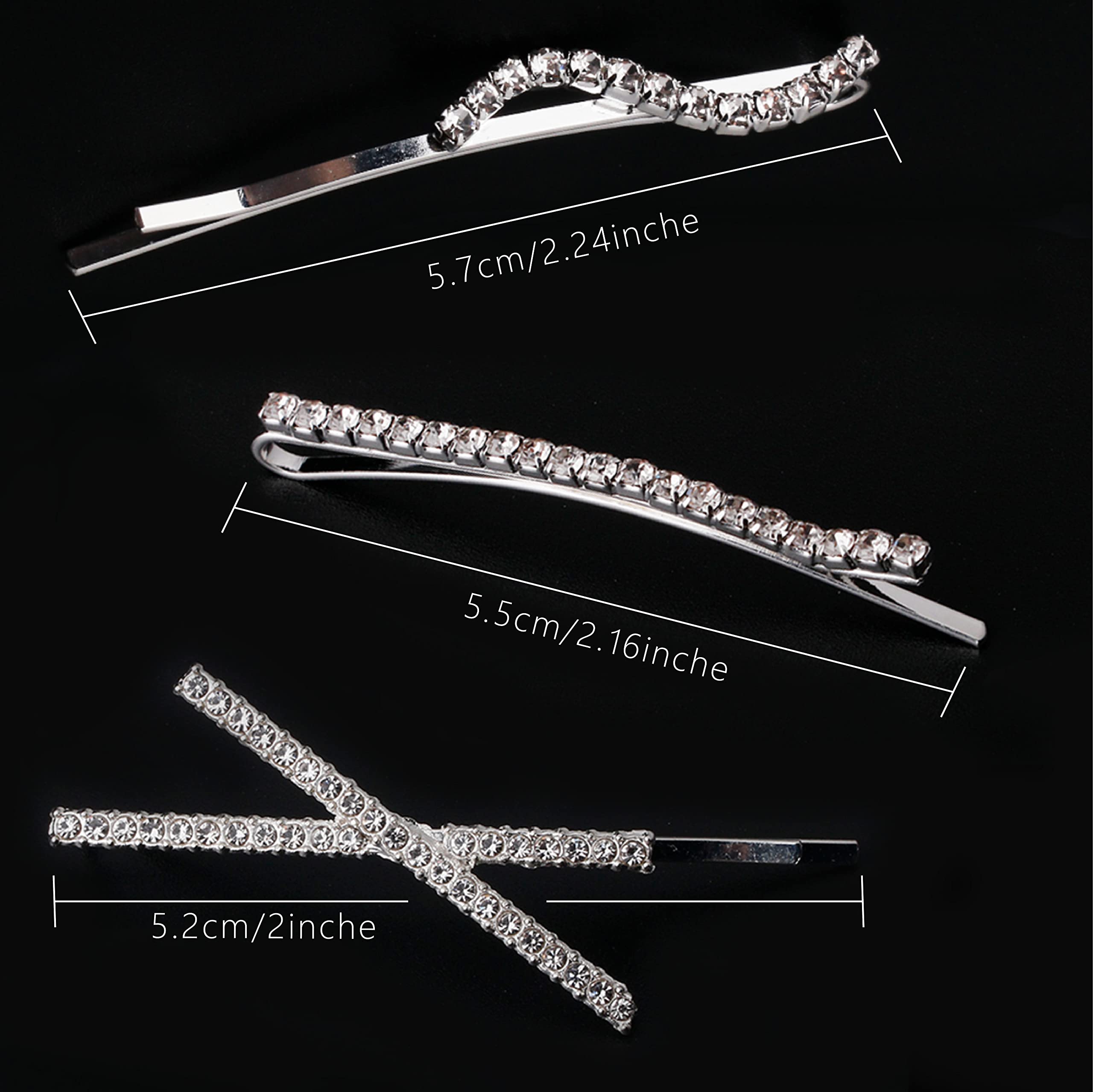 La Jolie Jasmin X-shaped pin detail showing decorative shape and secure hold