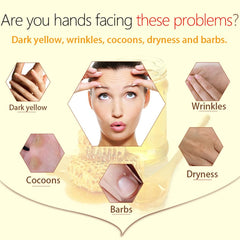 La Milee hand with product spread showing easy application and even film benefit
