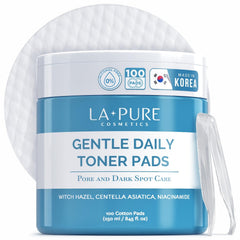 LA PURE front packaging showing product and benefits