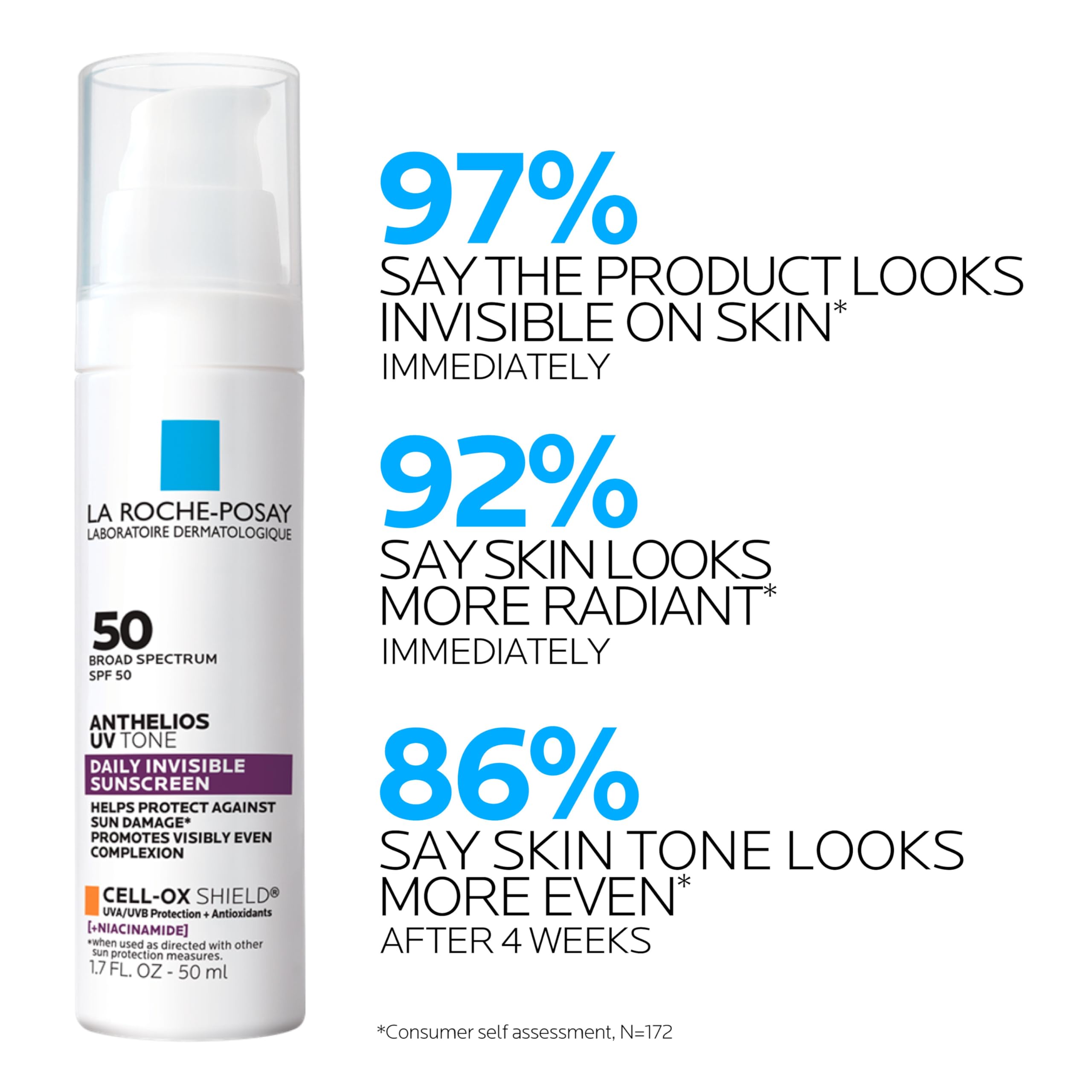 La Roche-Posay being applied to face during morning routine for daily protection