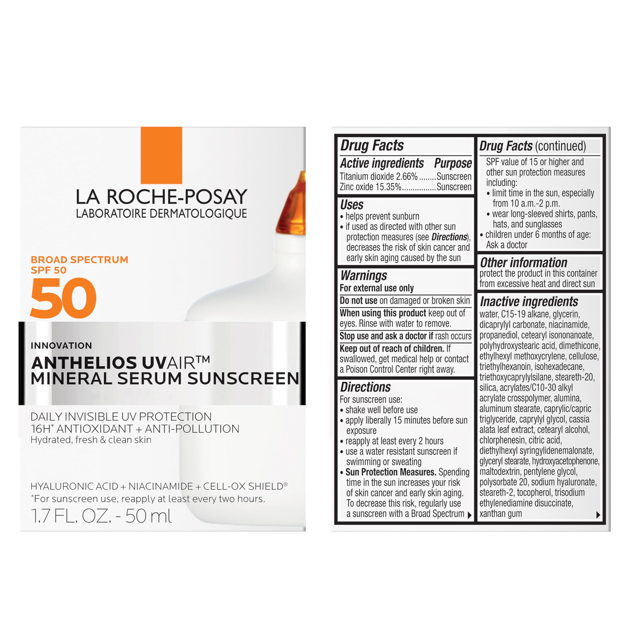 La Roche-Posay used outdoors showing sun protection and antioxidant benefit