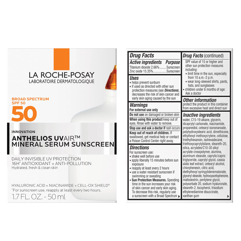 La Roche-Posay used outdoors showing sun protection and antioxidant benefit