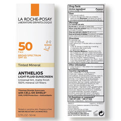 La Roche-Posay next to travel bag highlighting portability and on-the-go protection