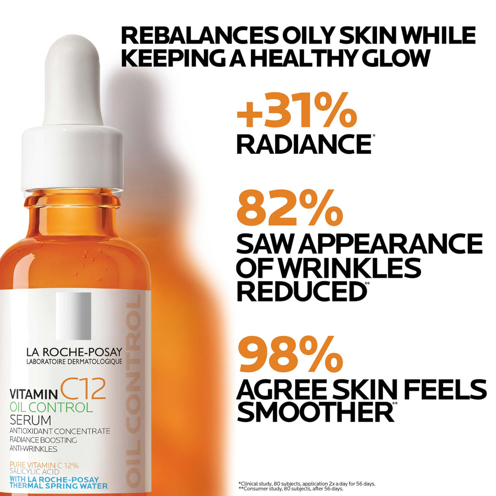 La Roche-Posay applied on hand illustrating fast absorption and matte skin feel
