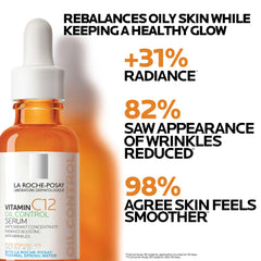La Roche-Posay applied on hand illustrating fast absorption and matte skin feel