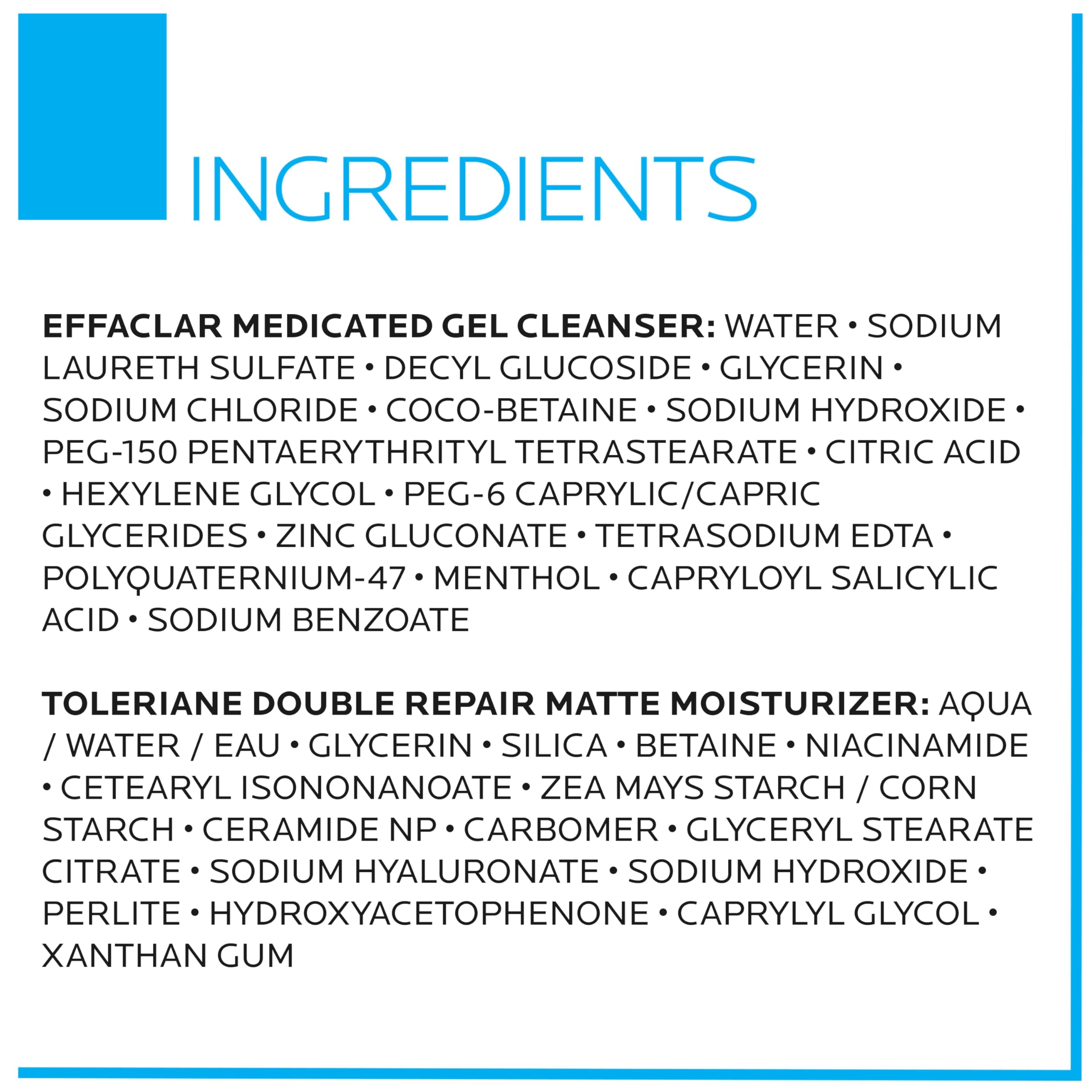La Roche-Posay lifestyle sink display illustrating easy daily routine benefit
