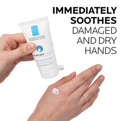 La Roche-Posay tube next to keys illustrating pocket-friendly size